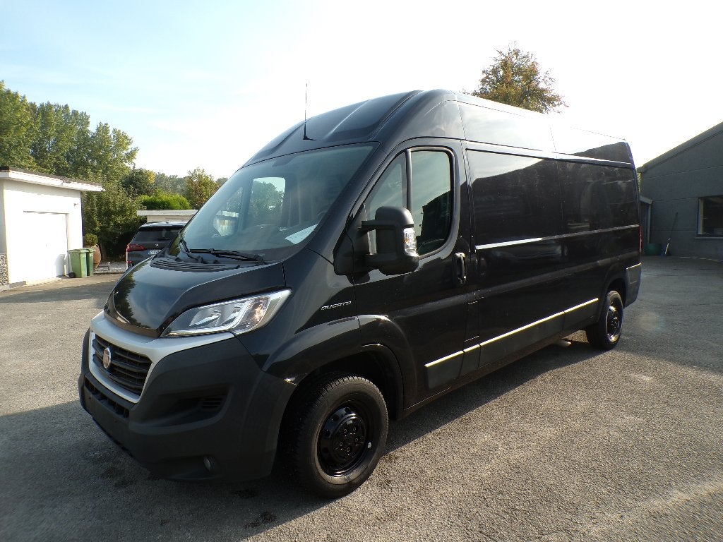 Fiat Ducato 2.3JTD Navi/Aut Airco/Garantie/Gekeurd/140.000km, Voorwielaandrijving, Stof, Zwart, Bedrijf