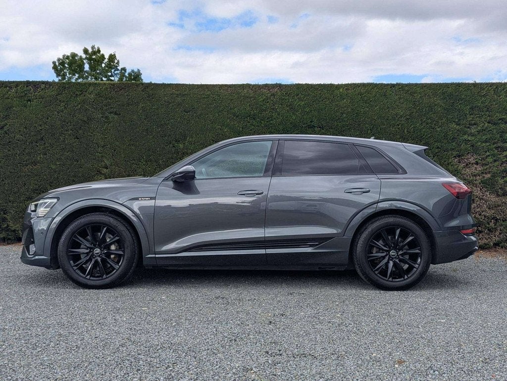 Audi Q8 e-tron (Q8)e-tron 2x s-line- ambiance - B&O, Auto's, Automaat, 230 kW, Gebruikt, Zwart