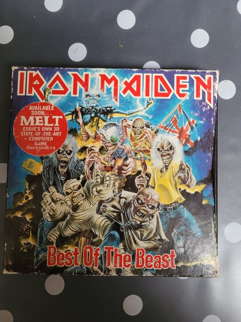 iron maiden best of the beast cd box, Cd's en Dvd's, Cd's | Hardrock en Metal, Ophalen of Verzenden, Gebruikt