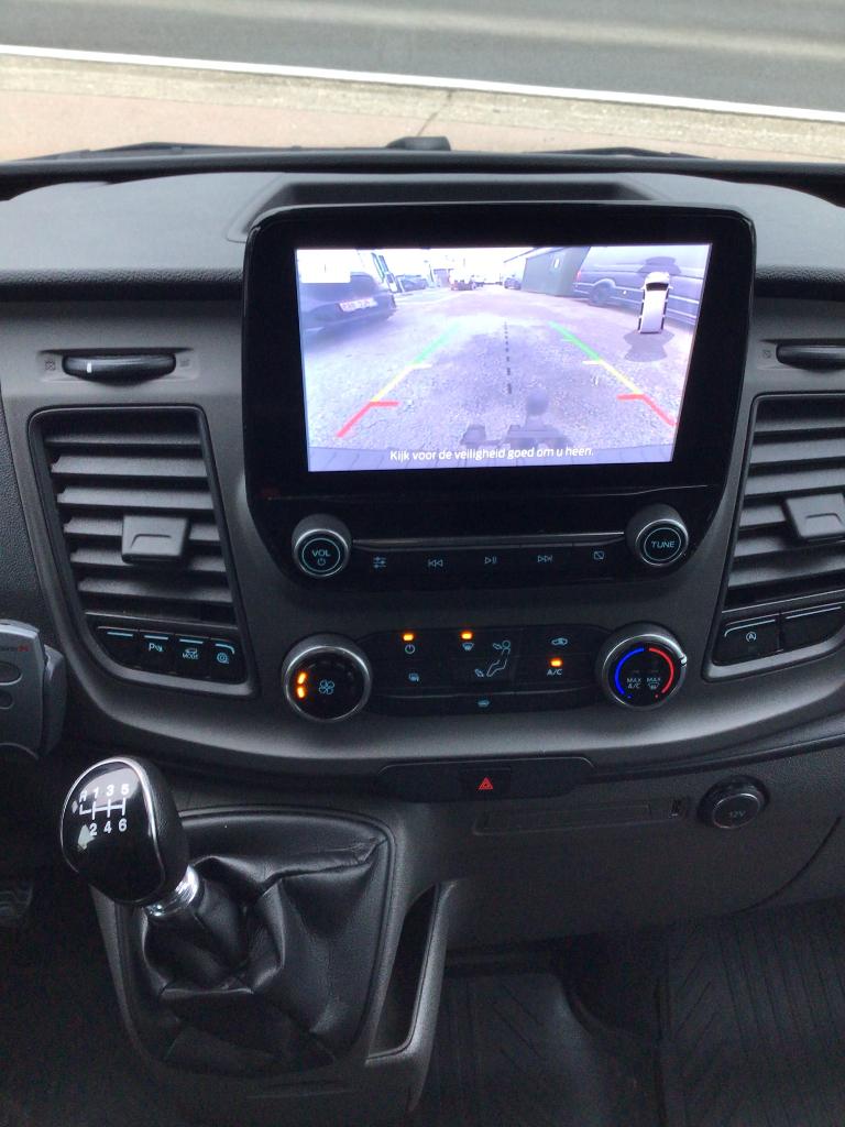 ford custom trend 130pk 2021 72000km full/option 17650e ex, Auto's, Bestelwagens en Lichte vracht, Voorwielaandrijving, Stof, 4 cilinders