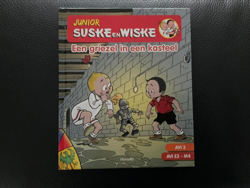 Junior Suske en Wiske Een griezel in een kasteel, Ophalen of Verzenden, Zo goed als nieuw