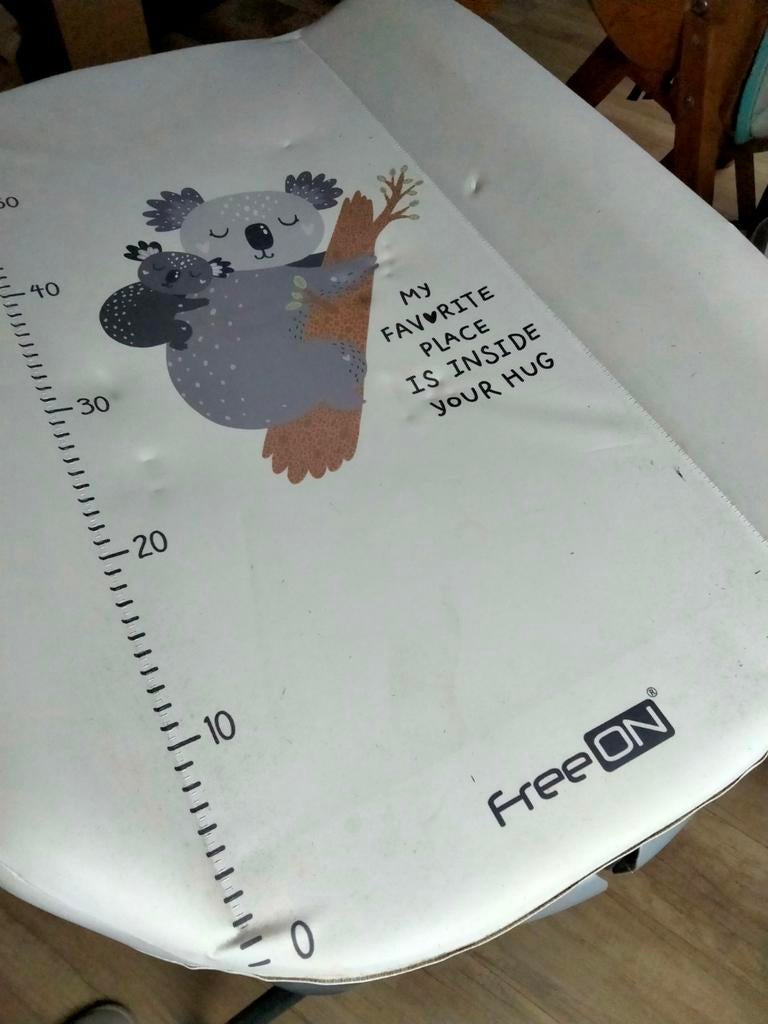 FreeON Badkommode met standaard - Verzorgingstafel - Koala, Kinderen en Baby's, Badjes en Verzorging, Ophalen, Gebruikt, Aankleedkussen