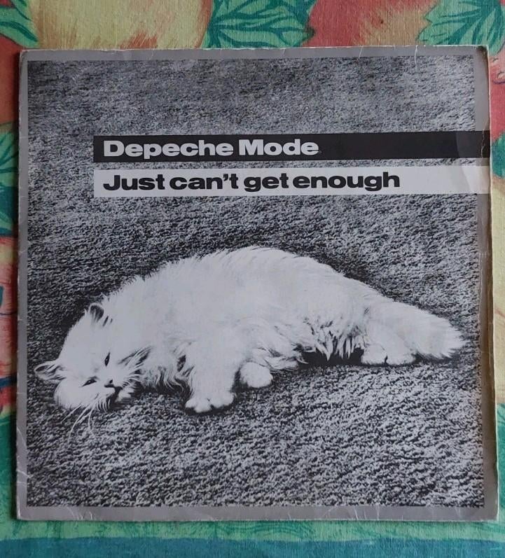 45 tours Depeche Mode Just can't get enough. Tirage UK, Enlèvement ou Envoi, Utilisé