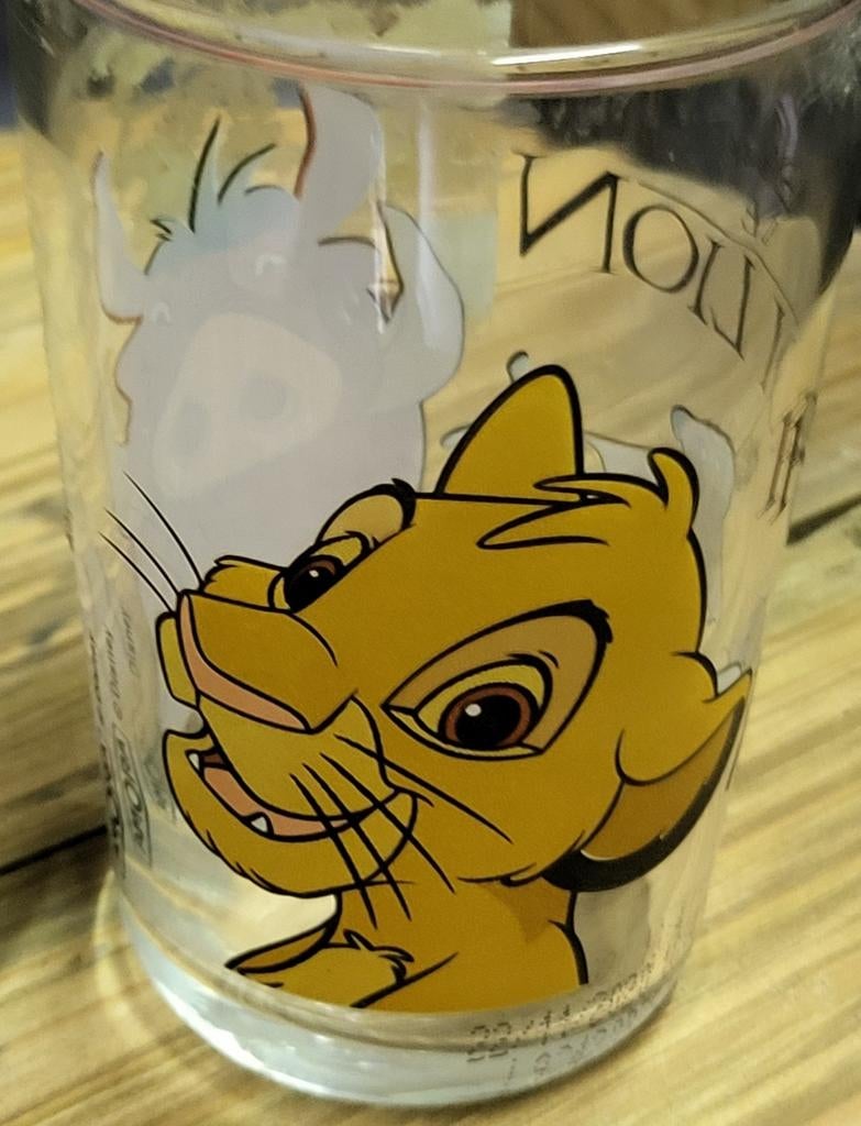 verre motarf Roi Lion, Enlèvement ou Envoi