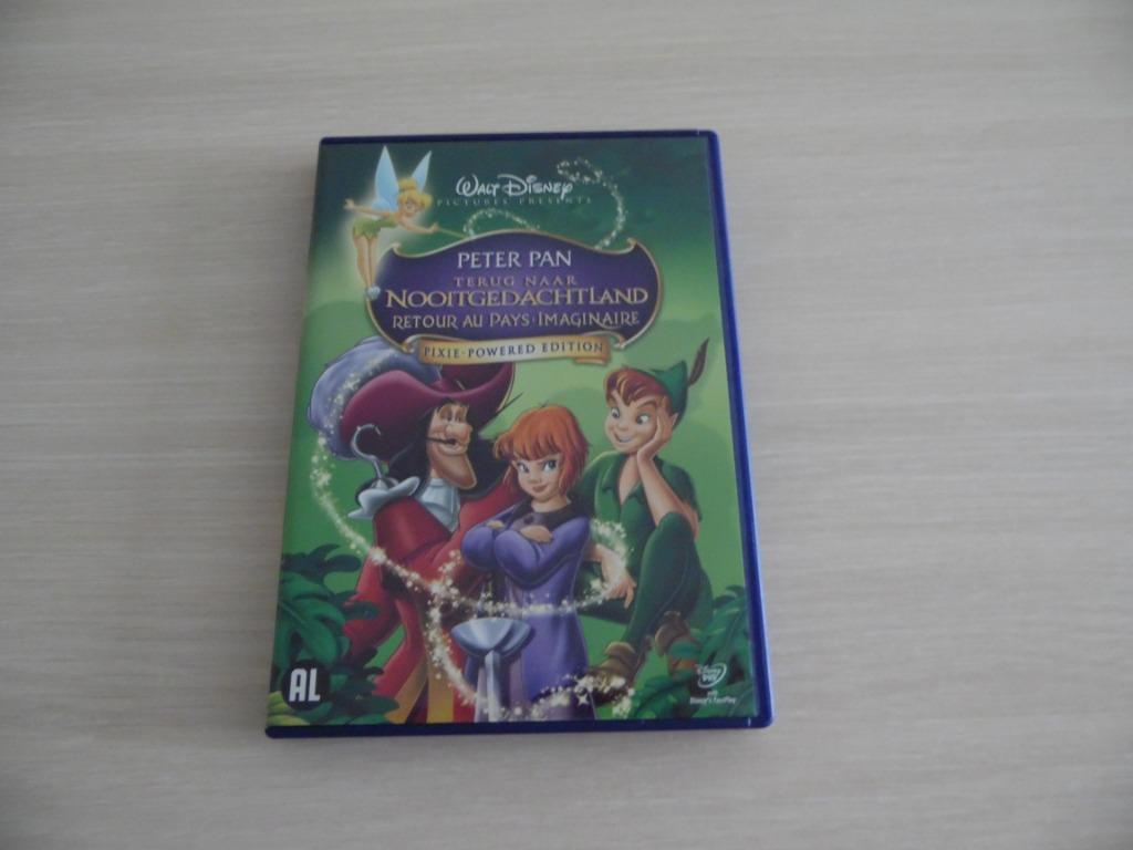PETER PAN KEERT TERUG NAAR NEVERLAND DISNEY, Tekenfilm, Ophalen of Verzenden, Zo goed als nieuw, Alle leeftijden