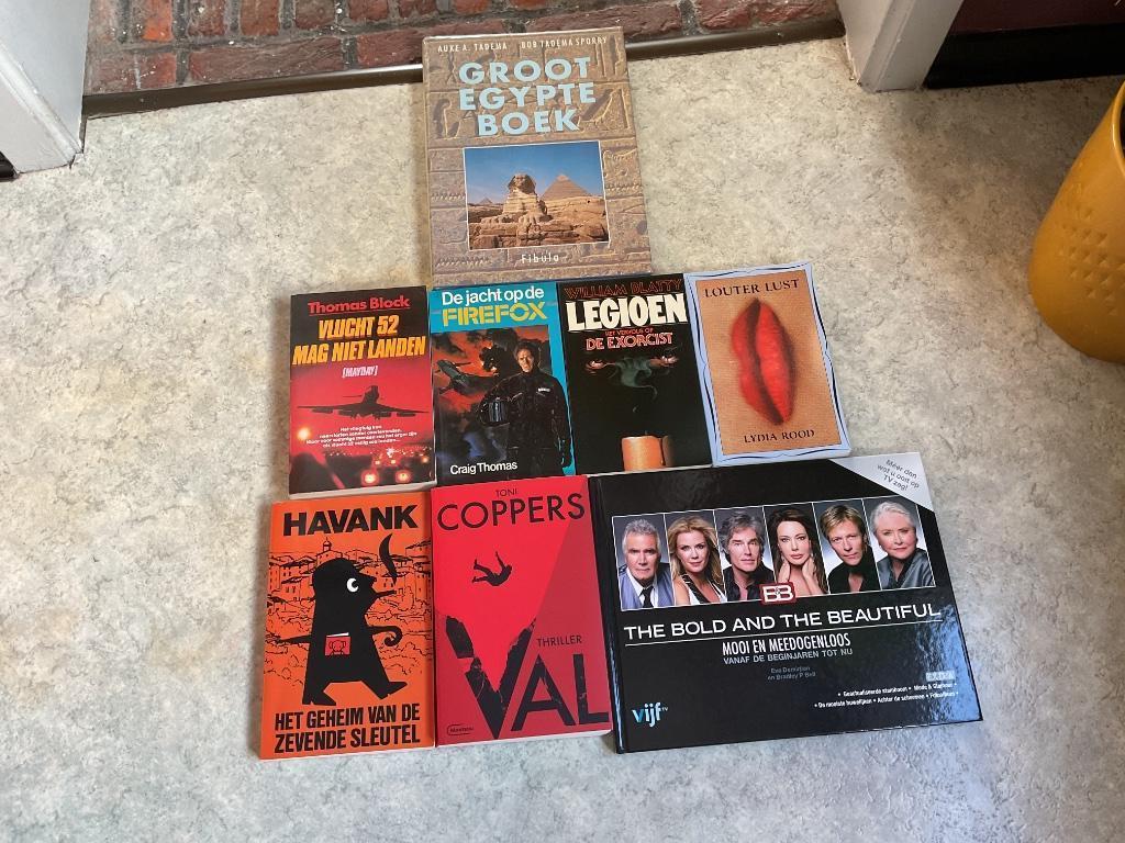 Thrillers. Griezelboeken. Boeken allerlei, Boeken, Ophalen, Gelezen