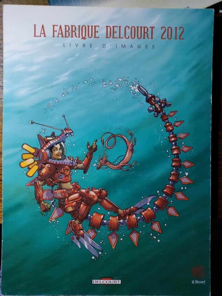 La fabrique Delcourt 2012 ( sérigraphie ), Ophalen of Verzenden