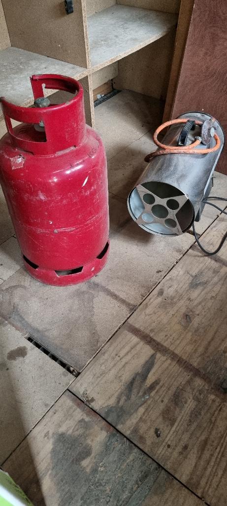 canon à air chaud gaz, Bricolage & Construction, Moins de 60 cm, Enlèvement, Utilisé, Haut rendement (HR)