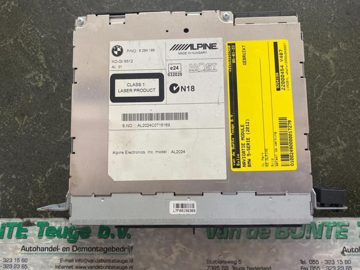 Navigatie Module van een BMW 5-Serie, Gebruikt, -, -, Ophalen of Verzenden