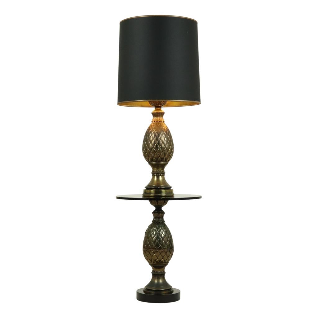 Zeldzame Set Ananas Lamp en Tafel Deknudt Loevsky Jaren 70, Ophalen