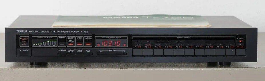 VINTAGE Yamaha High End Tuner T720 in perfecte staat, Audio, Tv en Foto, Stereoketens, Overige merken, Tuner of Radio, Zo goed als nieuw