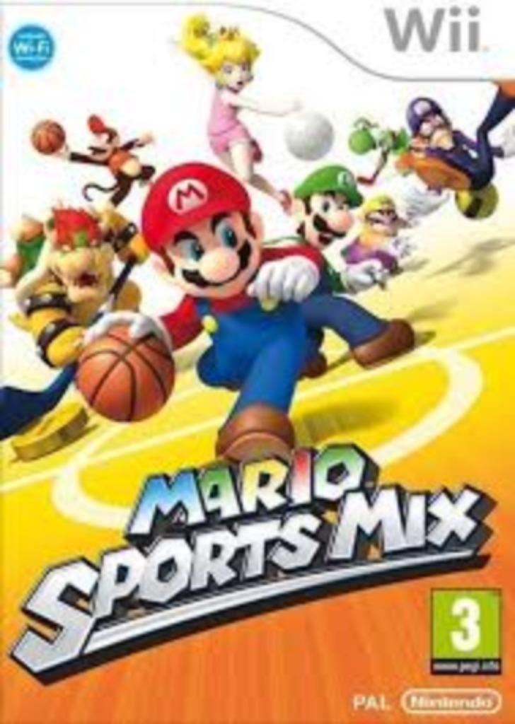 Mario Sports Mix Wii, Enlèvement, Utilisé, À partir de 3 ans