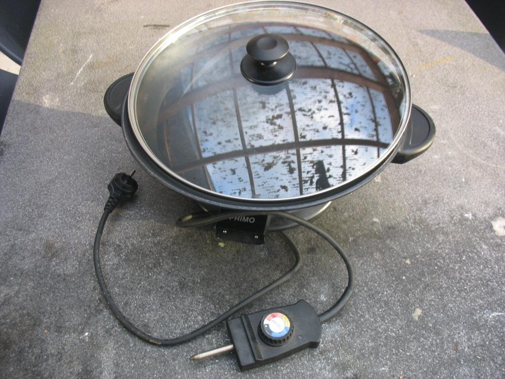 Electrrische Wok, Elektronische apparatuur, Ophalen of Verzenden, Gebruikt