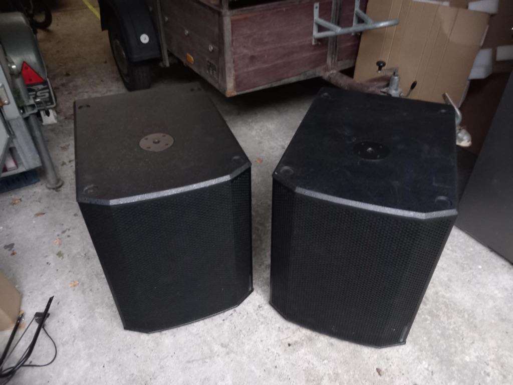 Paire de sub dB Technologies, Neuf, Autres marques, Subwoofer, Enlèvement