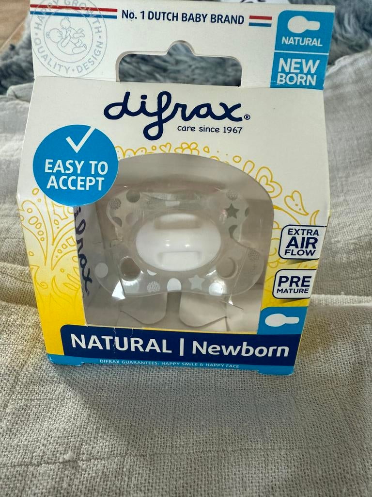 Nieuwe speen difrax, Ophalen of Verzenden, Nieuw
