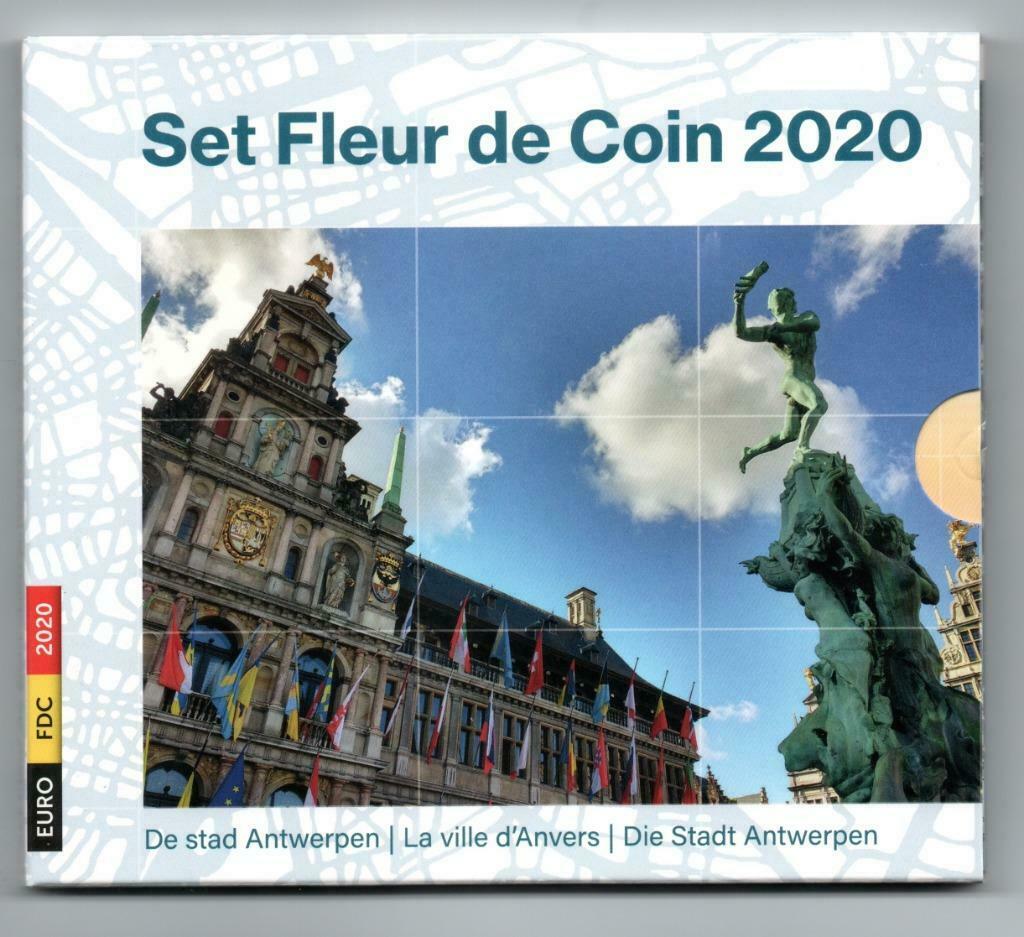 MUNTENSET  2020       BELGIE       € 31, Ophalen of Verzenden, Metaal, Setje