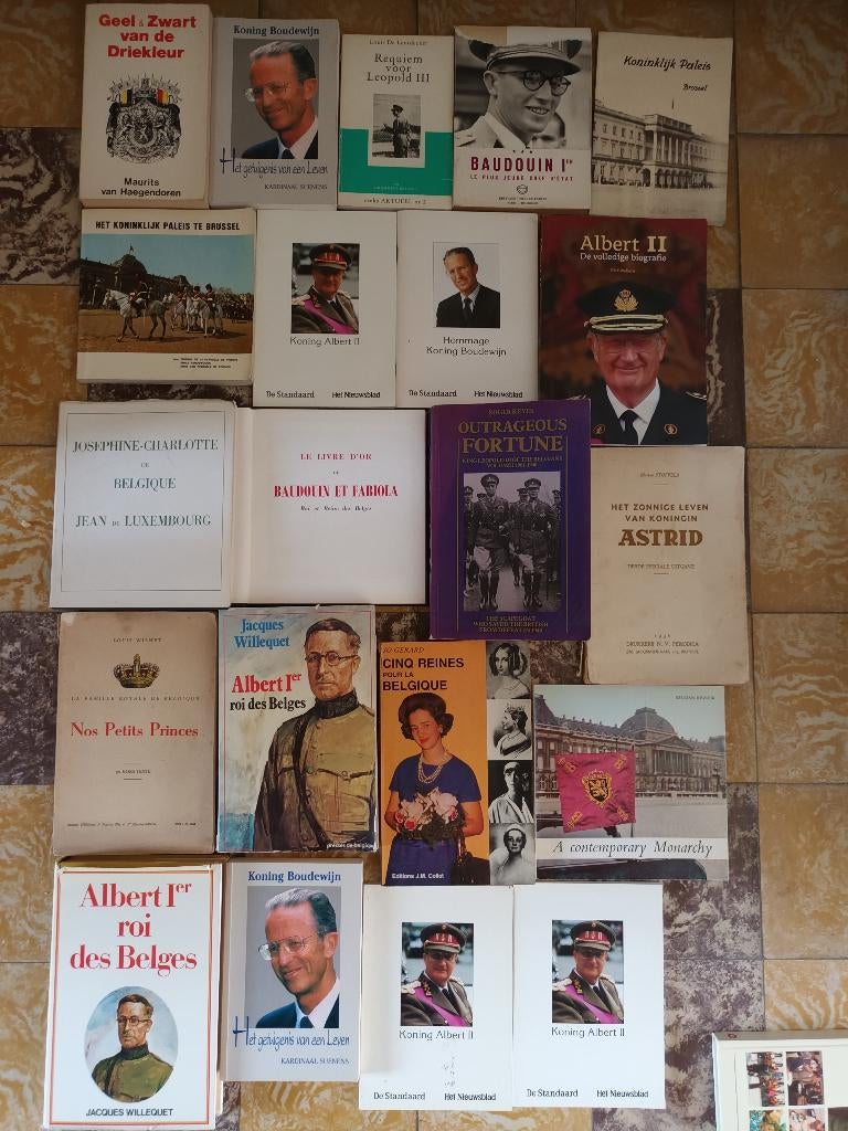boeken over royalties en koningshuizen, Collections, Maisons royales & Noblesse, Utilisé, Magazine ou livre, Enlèvement ou Envoi