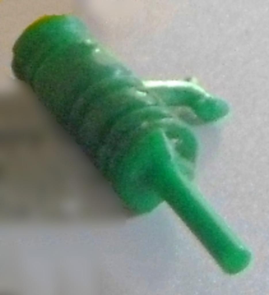 Pompe à eau ancienne verte miniature en plastique, Ophalen of Verzenden, Gebruikt