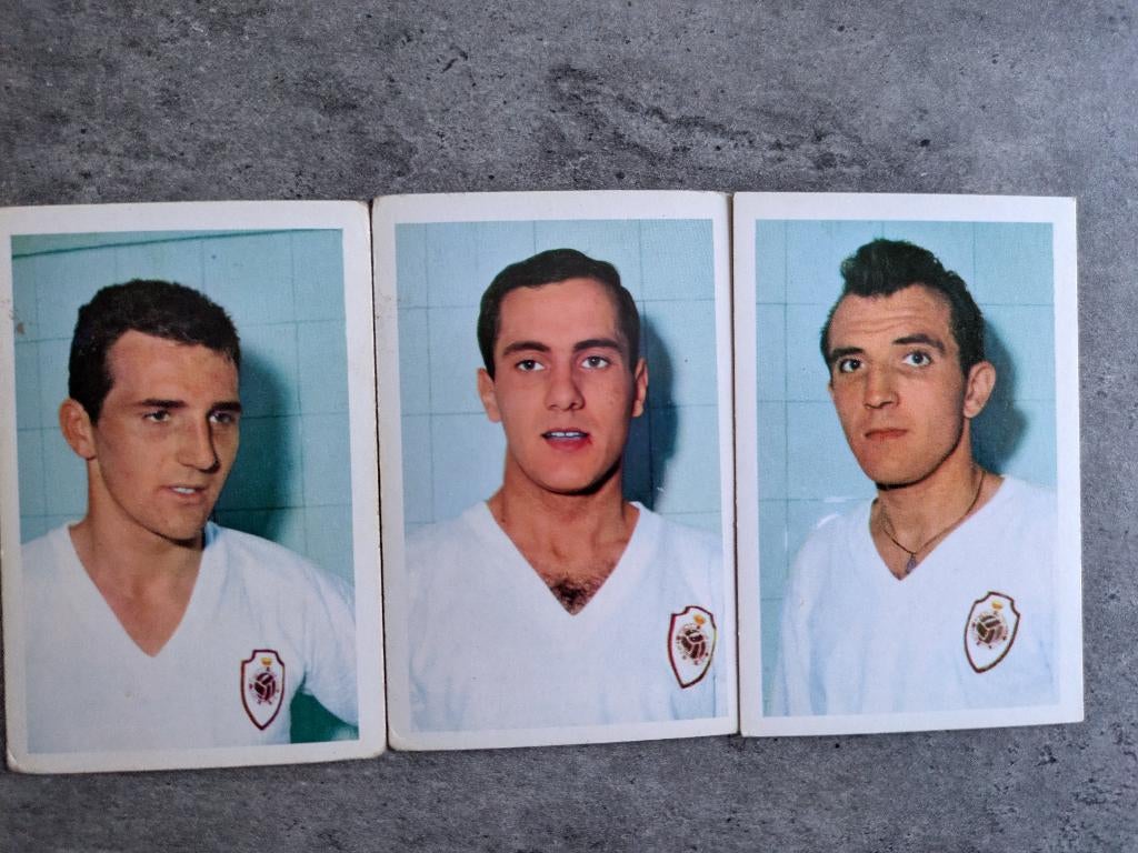 VOETBAL KAARTEN 1962/63 FC ANTWERP Maple leaf gum 3x, Verzenden