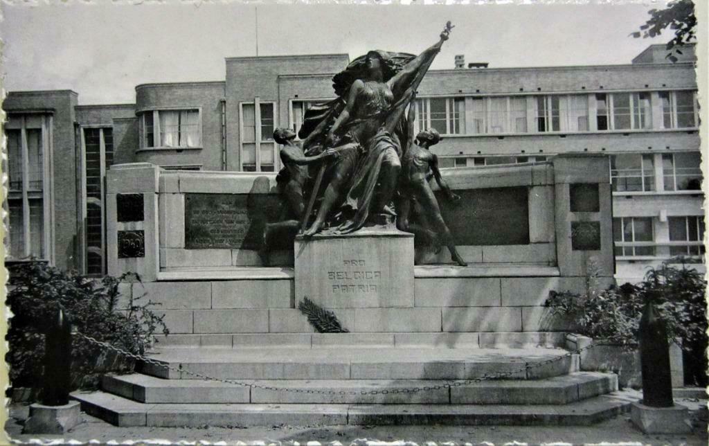POSTKAART- AALST, OORLOGSMONUMENT DER GESNEUVELDEN, Verzamelen, Ophalen of Verzenden, Ongelopen, Oost-Vlaanderen