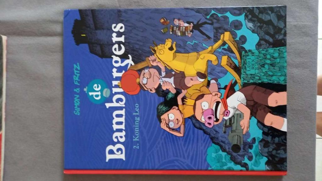 Hardcover strip - De Bamburgers - 2. Koning Leo, Ophalen of Verzenden