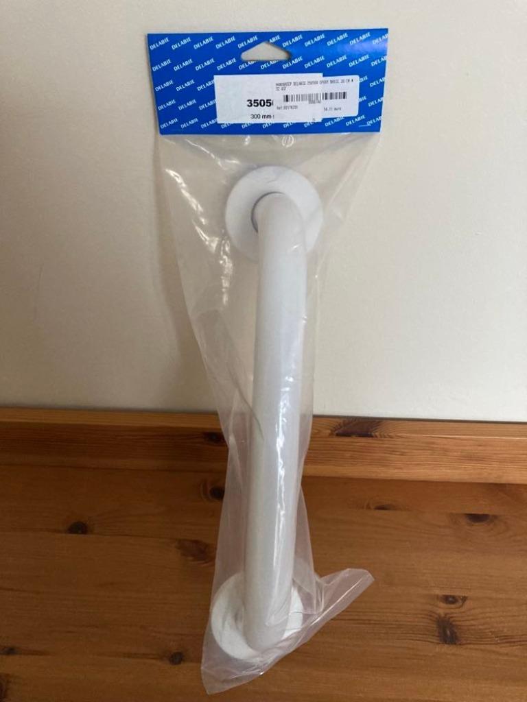 handgreep Delabie 30 cm wit, Ophalen of Verzenden