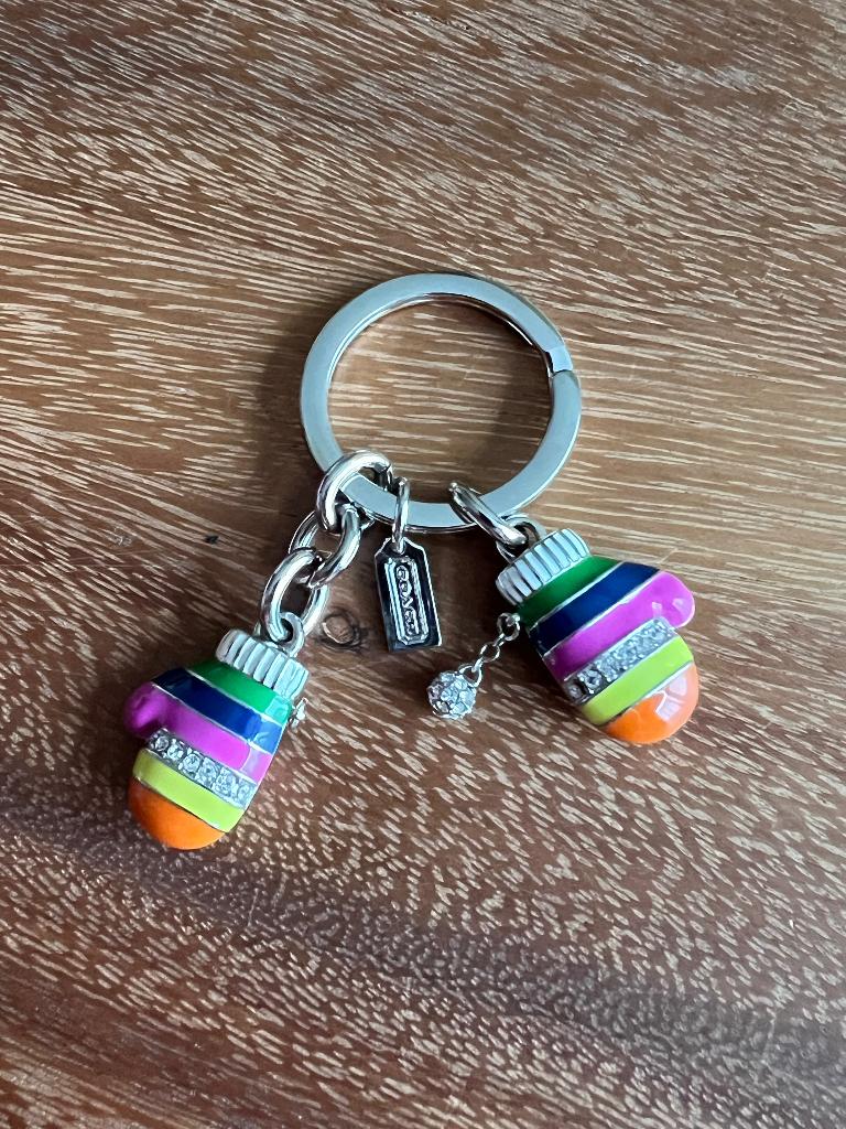Coach Handtas Charm Sleutelhanger - Kerst Handschoen, Ophalen of Verzenden, Nieuw, Handtas