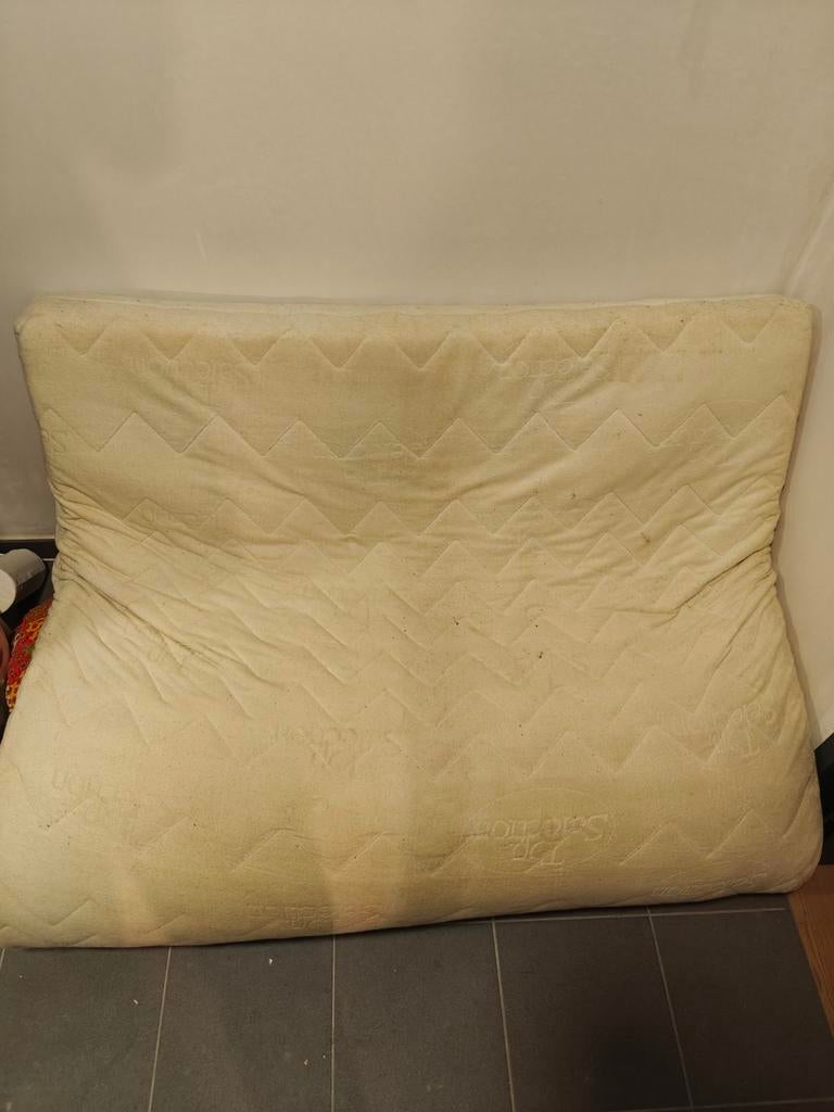 2 persoonsmatras (140cm) - gratis op te halen, 140 cm, Enlèvement, Utilisé, 200 cm