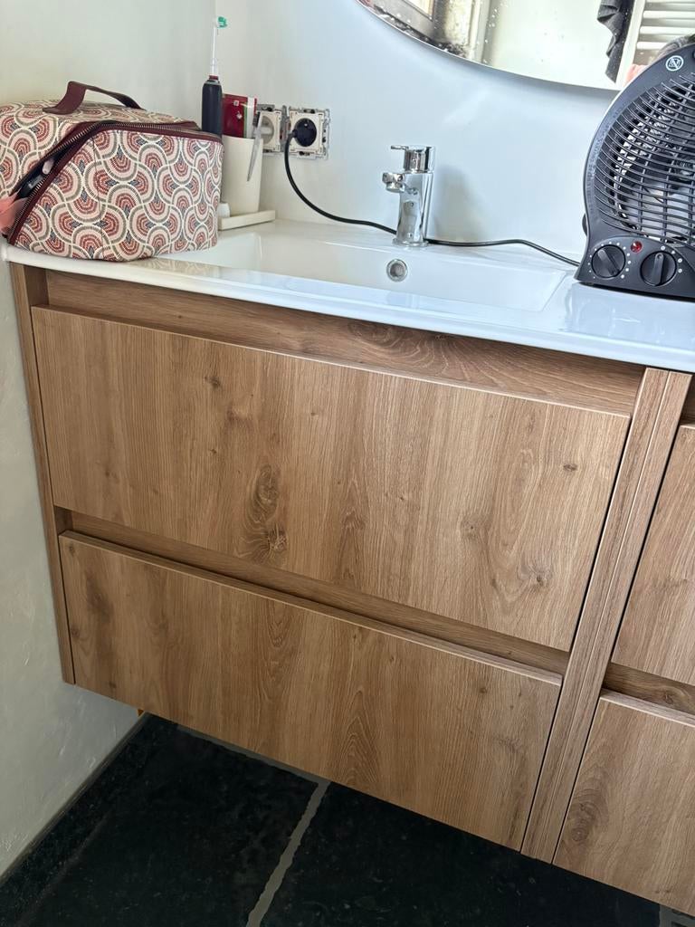 Wastafel, Ophalen, Nieuw, 50 tot 100 cm, Minder dan 100 cm