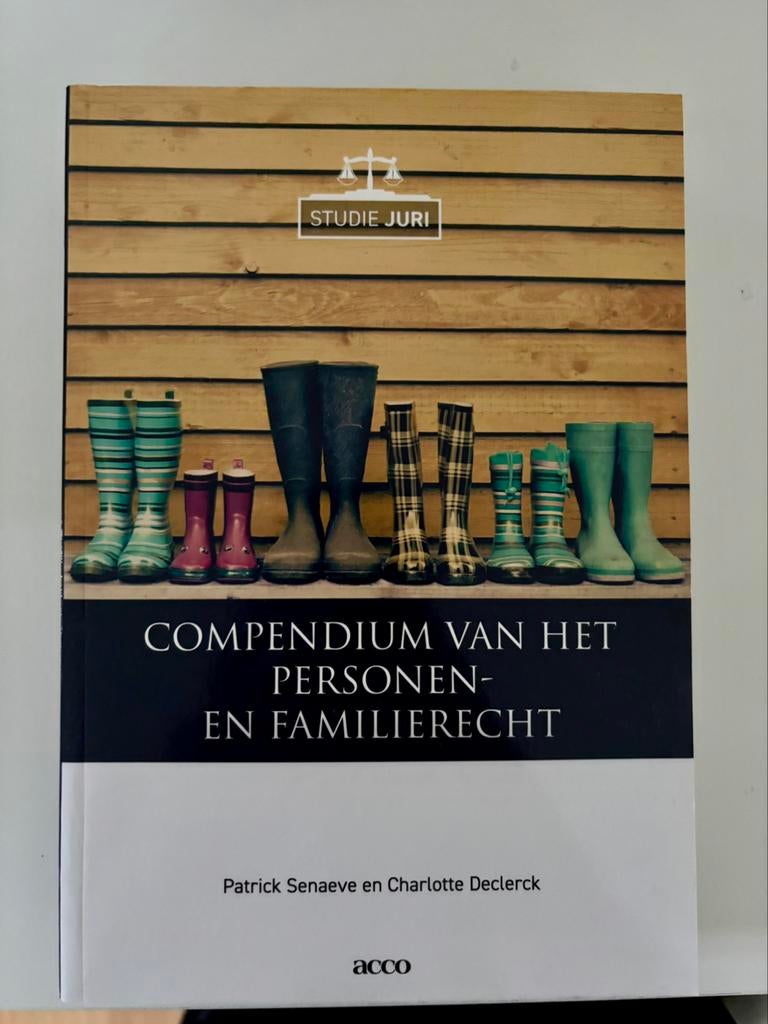 Compendium personen- en familierecht (1ste rechtspraktijk), Enlèvement, Neuf, Patrick Senaeve; Charlotte Declerck