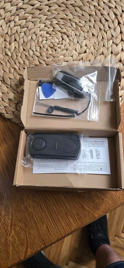 Draadloos alarm , complete set voor motor / fiets / scooter, Enlèvement ou Envoi, Neuf
