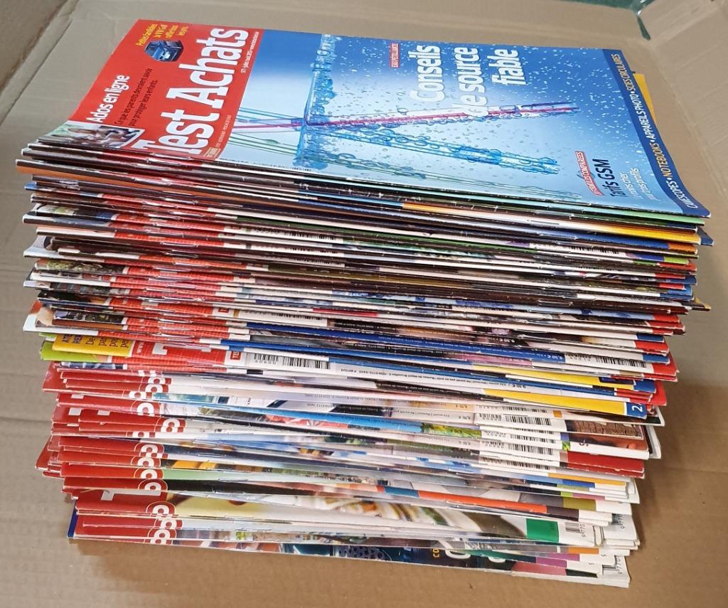 Grand lot de 92 revues Test Achats (2005 - 2013), Enlèvement, Comme neuf, Autres types