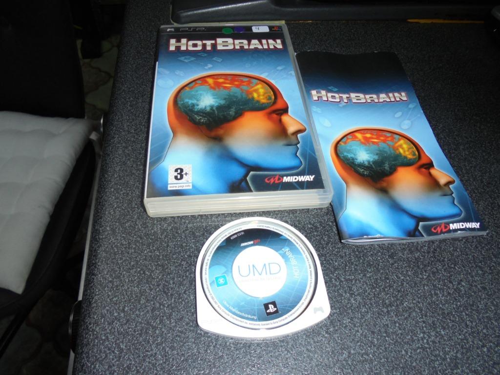 PSP Hotbrain (orig-compleet), Games en Spelcomputers, Games | Sony PlayStation Portable, Puzzel en Educatief, Gebruikt, 1 speler