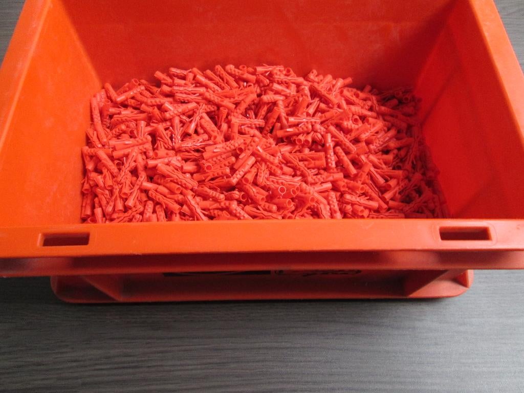 Borgh nylon pluggen BN 5x25, Doe-het-zelf en Bouw, Ophalen of Verzenden, Nieuw, Minder dan 50 mm, Pluggen