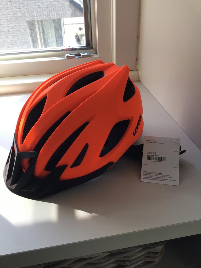 Uvex Viva 3 oranje mat  nieuw, Ophalen, Nieuw, XL, Heer