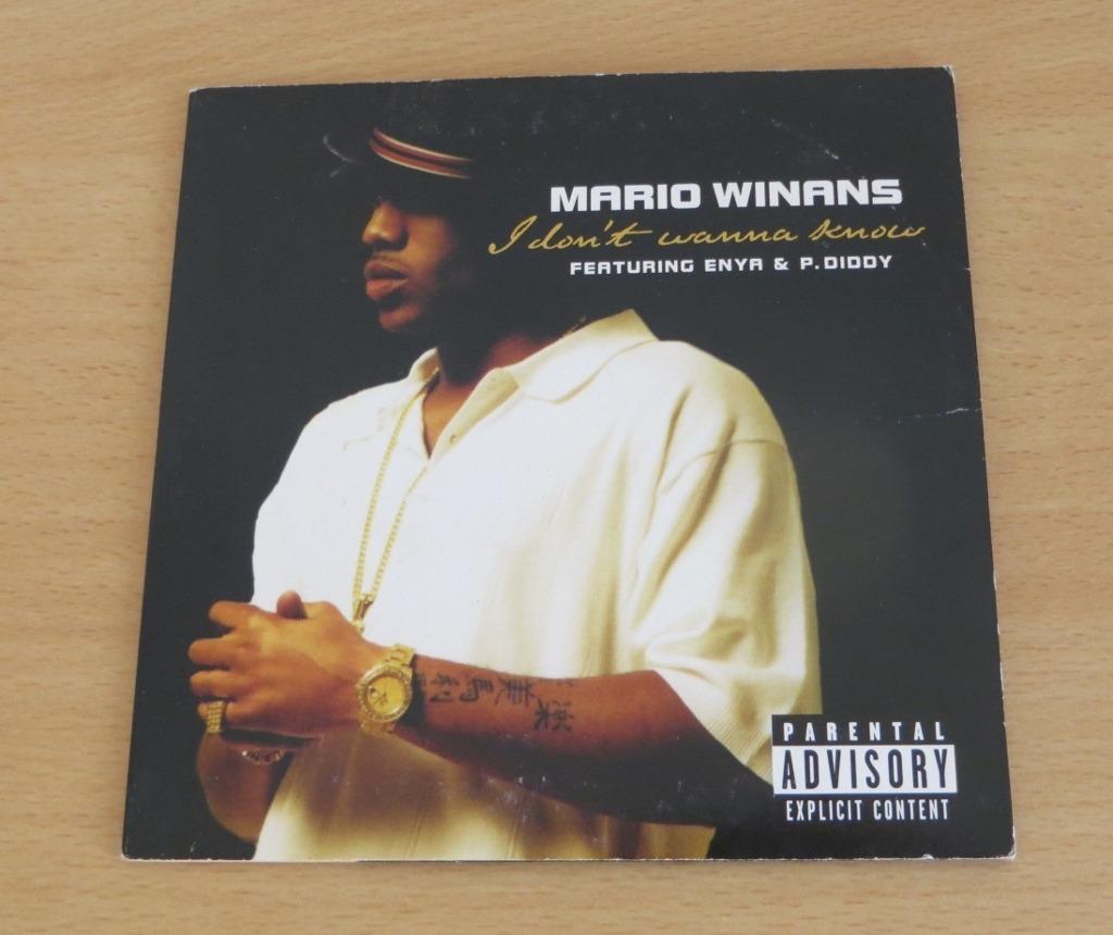 CD Single: M. Winans ft Enya & P. Diddy - I Don't Wanna Know, Cd's en Dvd's, Cd Singles, Ophalen of Verzenden, R&B en Soul