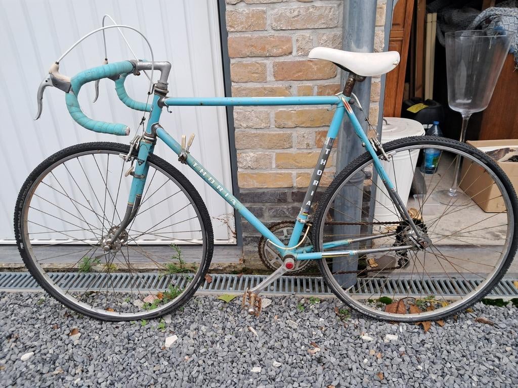 Vintage Thoria koersfiets, Enlèvement