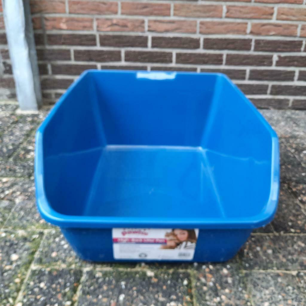 Kattebak + kattendraagbakje, Dieren en Toebehoren, Ophalen, Nieuw