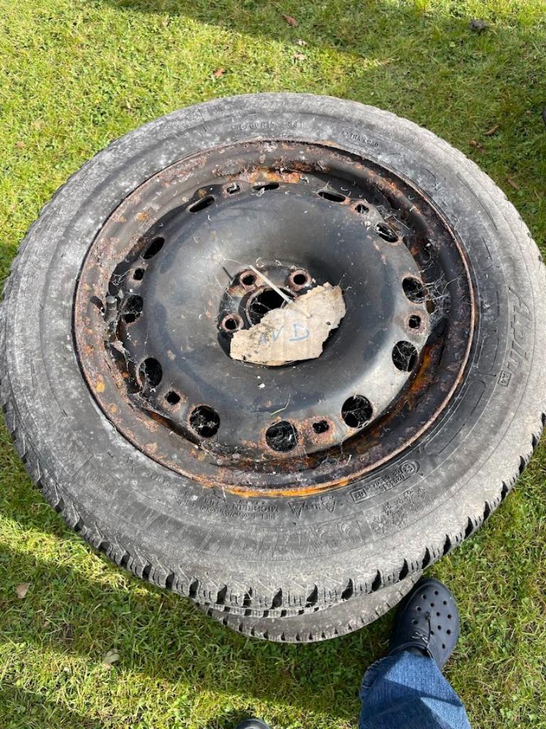 jantes+ pneus hiver Polo V, Autos : Pièces & Accessoires, 15 pouces, Pneus et Jantes, Pneus hiver, Véhicule de tourisme