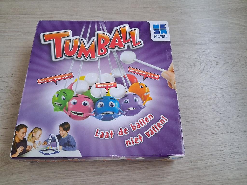 Jeu de société familial Tumball, Hobby & Loisirs créatifs, Trois ou quatre joueurs, Enlèvement ou Envoi, Utilisé, Megableu
