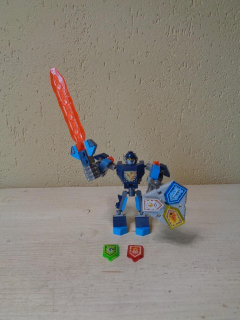 LEGO Nexo Knights Strijdharnas Clay - 70362, Ophalen of Verzenden, Gebruikt, Complete set, Lego