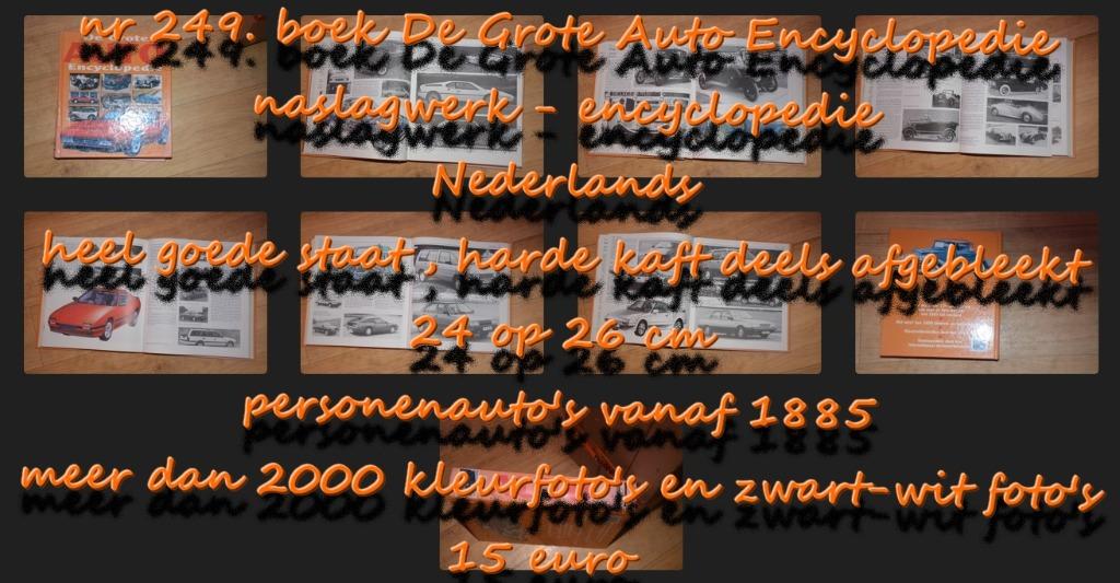 249. livre The Great Auto Encyclopedia, frais de port inclus, Livres, Envoi, Utilisé, Général