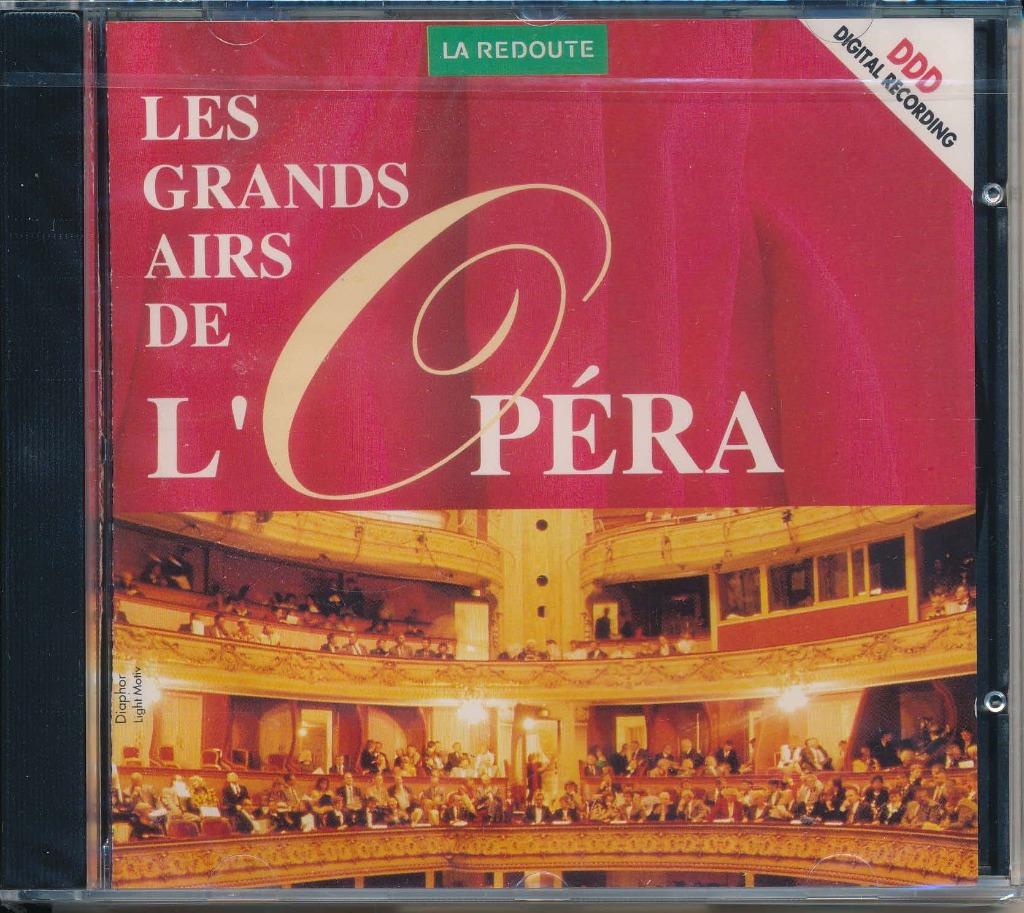 CD: Les Grands Airs de L'Opéra, Ophalen of Verzenden, Nieuw in verpakking, Overige typen