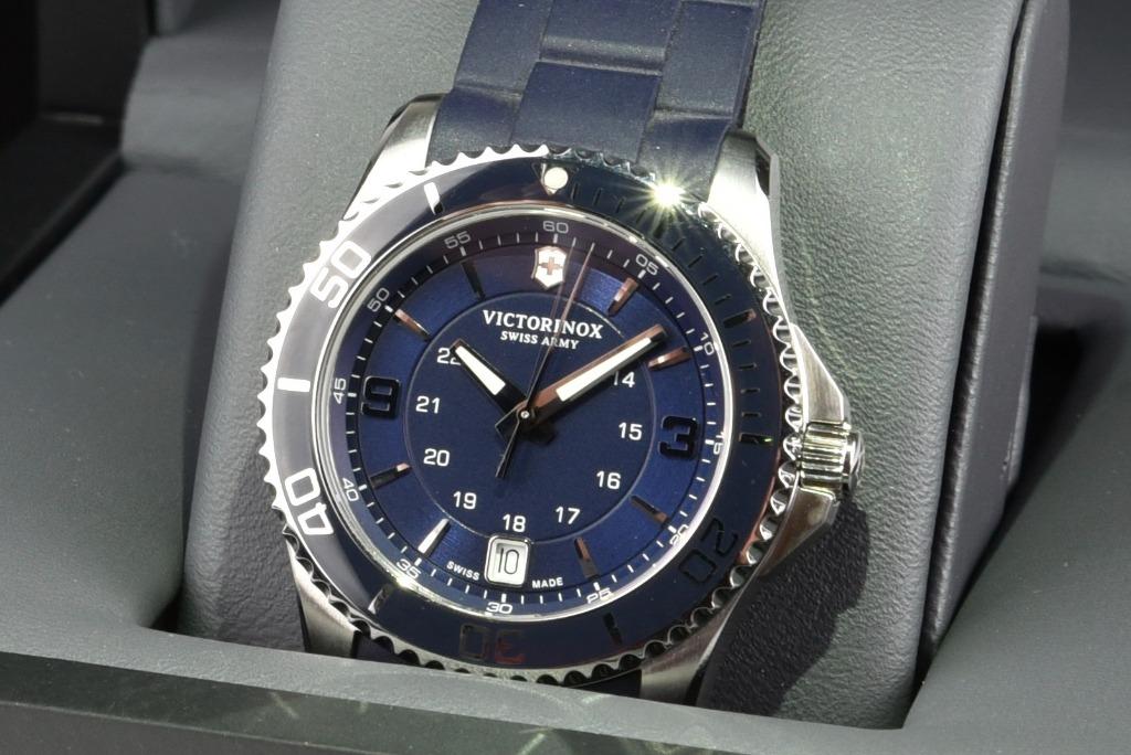 Victorinox Swiss Army Maverick Blauw, Overige merken, Staal, Polshorloge, Nieuw