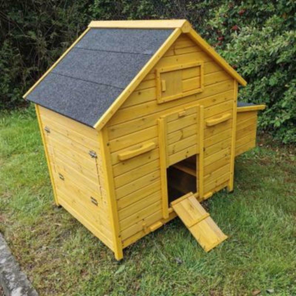 Poulailler XXL abri 8 poules GEANT enclos poule coq parc, Envoi, Neuf, Poulailler