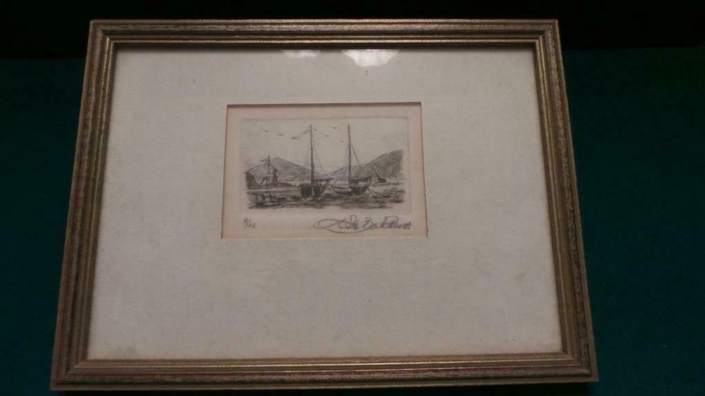 pentekening van Luc De Bakker, Antiek en Kunst, Ophalen of Verzenden