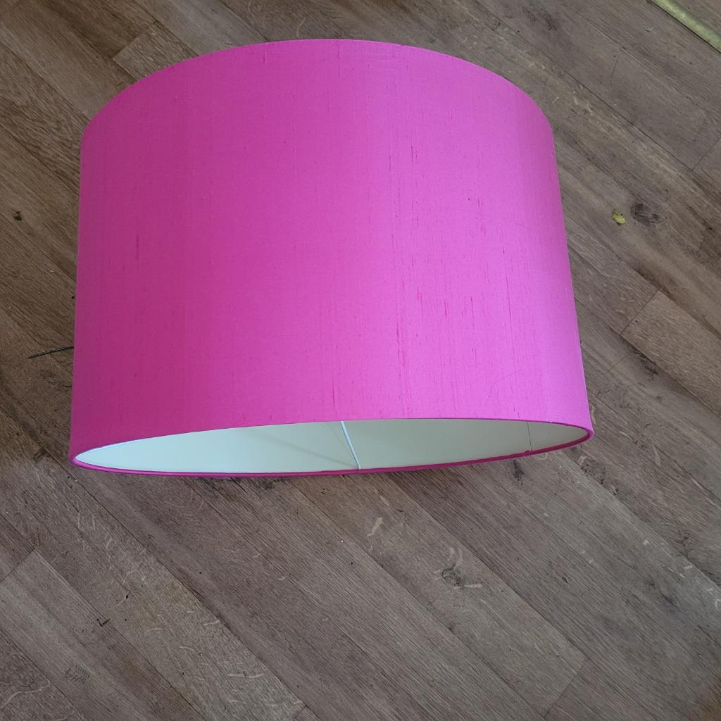 Magenta lampenkap, 25 tot 50 cm, Rond, Nieuw, Ophalen of Verzenden