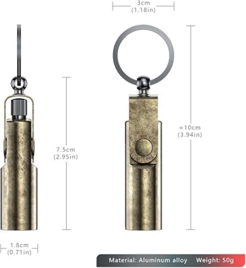 Briquet à essence en métal VVAY LIVRAISON GRATUITE ET RAPIDE, Envoi, Neuf, Briquet