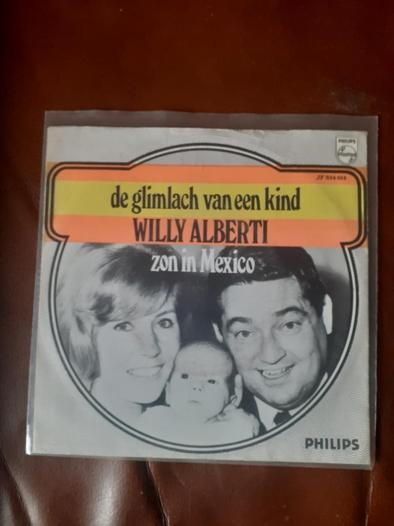 45t Willy Alberti : De glimlach van een kind, Enlèvement ou Envoi