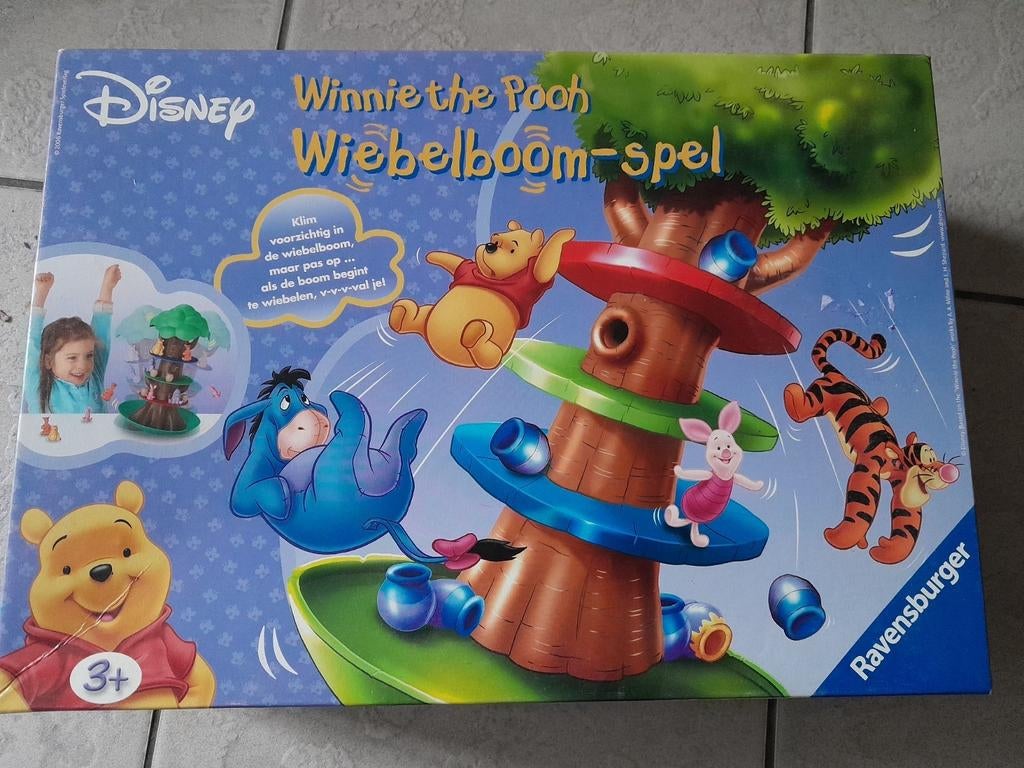Winnie the pooh wiebelboom spel, Hobby en Vrije tijd, Ophalen, Gebruikt